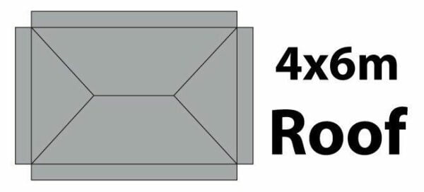 Marquee POLY Full Roof Printing - 4x6m - FADE RESISTANT PRINTING. OUTDOOR GRADE INKS WARRANTED FOR 1 YR TO NOT FADE DPCR46 - Image 2