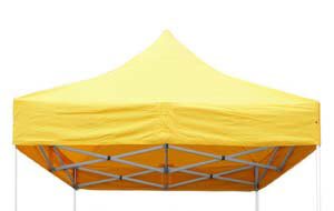 yellow marquee gazebo