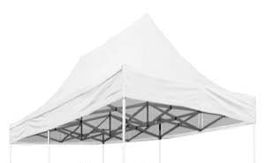 White marquee gazebo