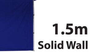 Stock Solid Wall - POLY Material Marquee Wall 1.5m -  15SINGWS-BLUE - Image 2