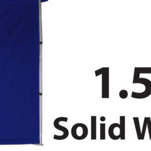 Stock Solid Wall - POLY Material Marquee Wall 1.5m -  15SINGWS-BLUE - Image 2
