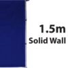 Stock Solid Wall - POLY Material Marquee Wall 1.5m -  15SINGWS-BLUE