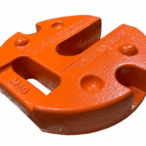 [WS20KGSILVER_SINGLE] Steel Weight - Orange