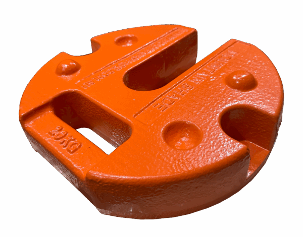 [WS20KGSILVER_SINGLE] Steel Weight - Orange