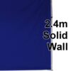 2.4m Solid Wall - Blue