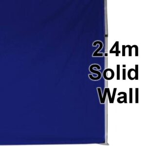 2.4m Solid Wall - Blue