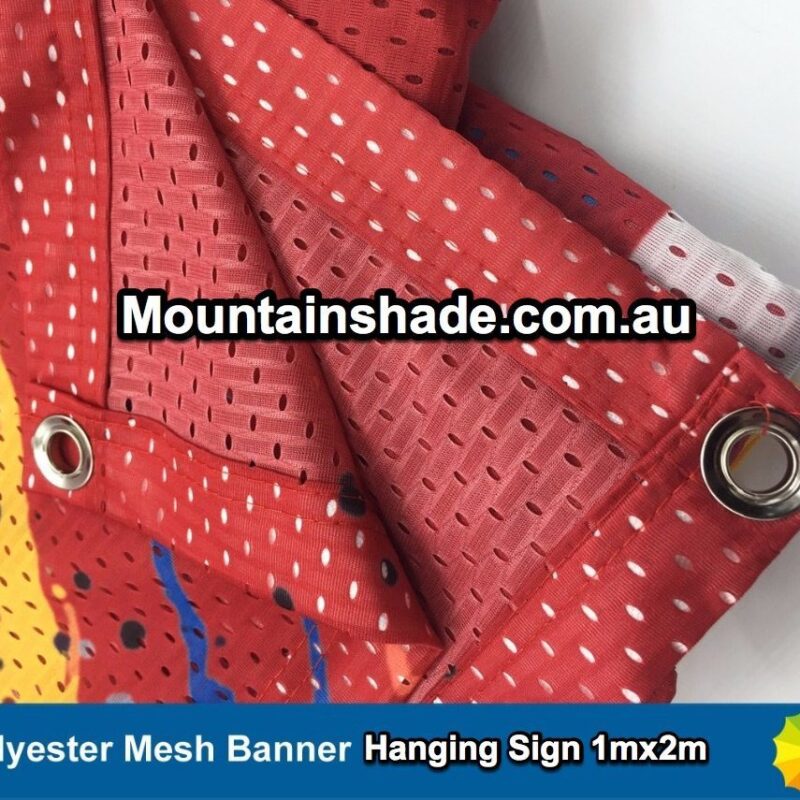 MESH BANNER SIGN 2M