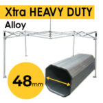 MF48A Heavy Duty Spec 3m x 3m Alloy inc Wheel bag Pegs Ropes 6 Yr Warr