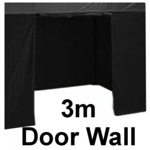 Stock POLY Material Door Wall type Marquee Wall Panel 3m 3SINGWD-BLACK