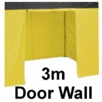 Stock POLY Material Door Wall type Marquee Wall Panel 3m -  3SINGWD-YELLOW_3
