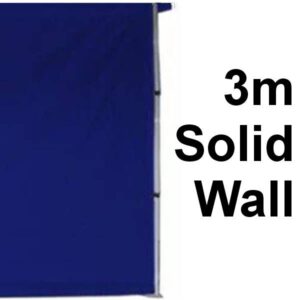 Stock POLY Material Solid Wall type Marquee Wall Panel 3m -  3SINGWS-BLUE