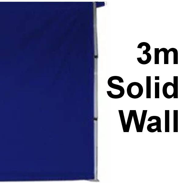 Stock POLY Material Solid Wall type Marquee Wall Panel 3m -  3SINGWS-BLUE