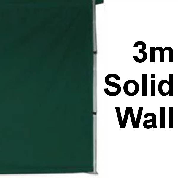 Stock POLY Material Solid Wall type Marquee Wall Panel 3m 3SINGWS-GREEN