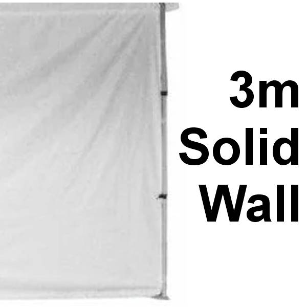 Stock POLY Material Solid Wall type Marquee Wall Panel 3m 3SINGWS-WHITE