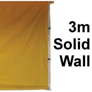 Stock POLY Material Solid Wall type Marquee Wall Panel 3m -  3SINGWS-YELLOW