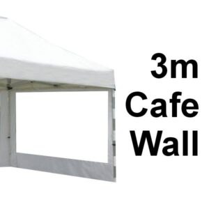Cafe Wall - Marquee Wall 3m - WHITE