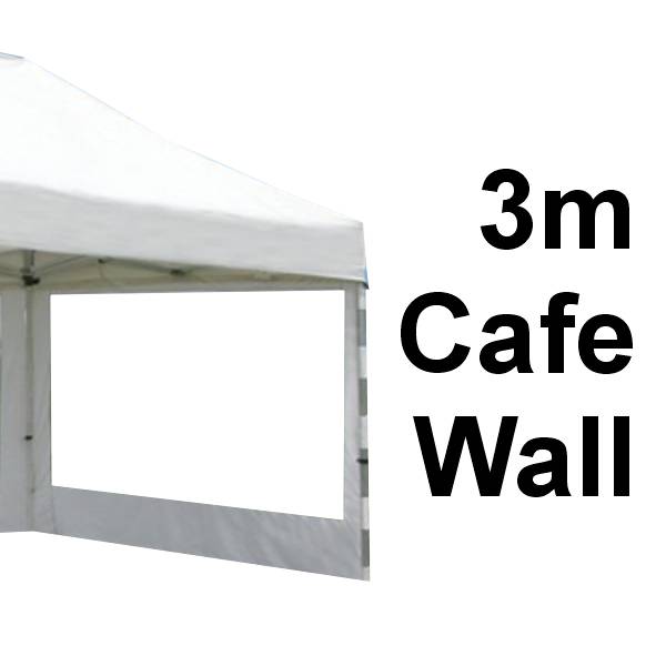 Cafe Wall - Marquee Wall 3m - WHITE