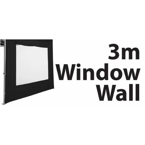 Stock POLY Material Window Wall type Marquee Wall Panel 3m 3SINGWW-BLACK_2
