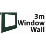 Stock POLY Material Window Wall type Marquee Wall Panel 3m -  3SINGWW-GREEN