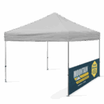 Printed Half Wall Single Side (3m x 3m) inc Frame & Fabric