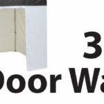 Stock POLY Material Door Wall type Marquee Wall Panel 3m -  3SINGWD-WHITE_2