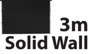 Stock POLY Material Solid Wall type Marquee Wall Panel 3m 3SINGWS-BLACK - Image 2