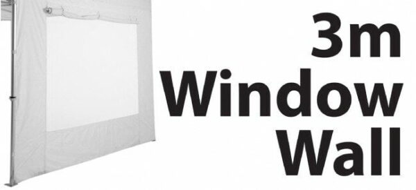 Stock POLY Material Window Wall type Marquee Wall Panel 3m -  3SINGWW-WHITE - Image 2