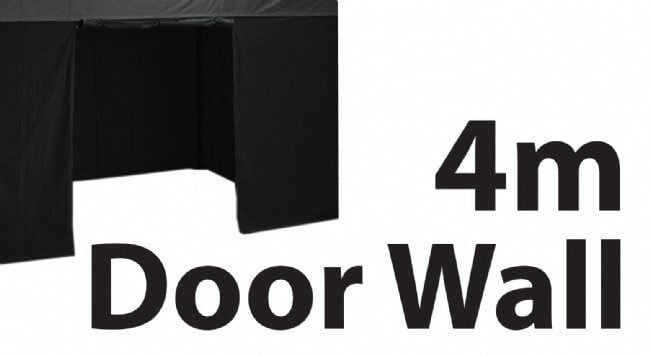 Stock POLY Material Door Wall type Marquee Wall Panel 4m 4SINGWD-BLACK