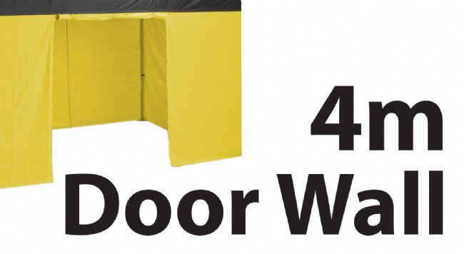 Stock POLY Material Door Wall type Marquee Wall Panel 4m 4SINGWD-YELLOW