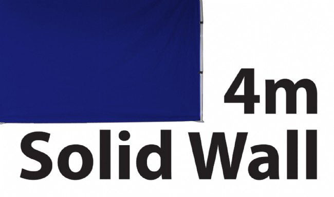 Stock POLY Material Solid Wall type Marquee Wall Panel 4m 4SINGWS-BLUE