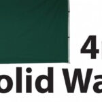 Stock POLY Material Solid Wall type Marquee Wall Panel 4m 4SINGWS-GREEN