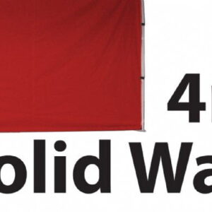 Stock POLY Material Solid Wall type Marquee Wall Panel 4m 4SINGWS-RED