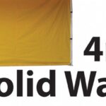 Stock POLY Material Solid Wall Type Marquee Wall P