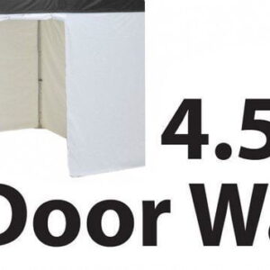 Stock Marquee POLY Wall  Material 4.5m Door Wall type - WHITE 45SINGWD-WHITE
