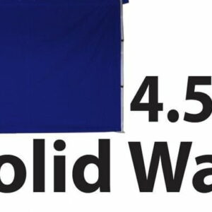 Stock Marquee POLY Wall  Material 4.5m Solid Wall type - BLUE 45SINGWS-BLUE
