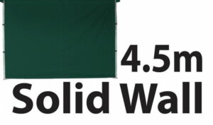 Stock Marquee POLY Wall  Material 4.5m Solid Wall type - GREEN 45SINGWS-GREEN