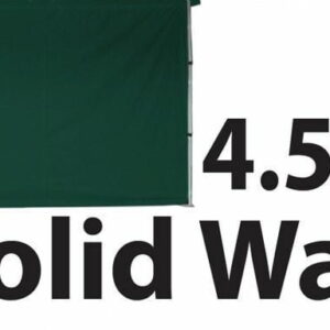 Stock Marquee POLY Wall  Material 4.5m Solid Wall type - GREEN 45SINGWS-GREEN