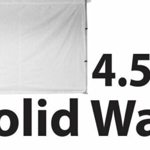 Stock Marquee POLY Wall  Material 4.5m Solid Wall type - WHITE 45SINGWS-WHITE