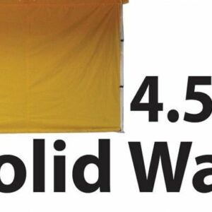 Stock Marquee POLY Wall  Material 4.5m Solid Wall type - YELLOW 45SINGWS-YELLOW