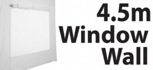 Stock POLY Material Window Wall type Marquee Wall Panel 4.5m - 45SINGWW-WHITE