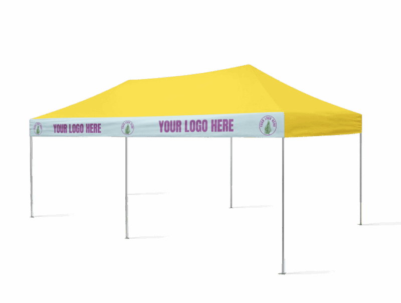 Marquee POLY Full Roof Printing - 4x8m - FADE RESISTANT PRINTING. OUTDOOR GRADE INKS WARRANTED FOR 1 YR TO NOT FADE DPCR48 - Image 4