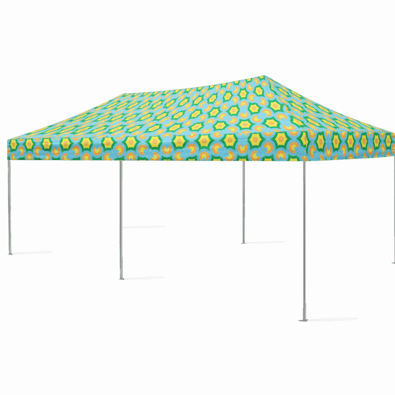 Oztrail Marquee compatible fit POLY Full Roof Printing - 3mx6m - Regular Print OZRPCR360