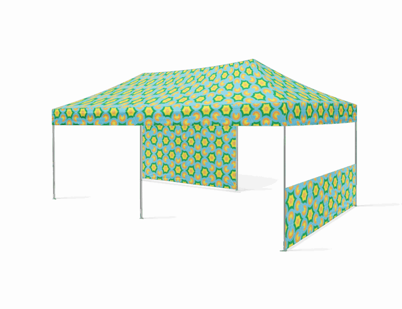 Oztrail Marquee compatible fit POLY Full Roof Printing - 3mx6m - Regular Print OZRPCR360 - Image 3