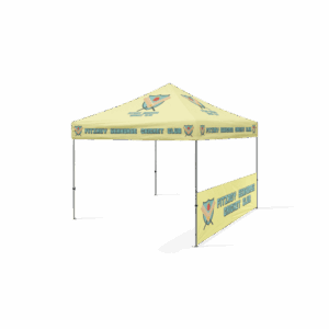 Oztrail Marquee compatible fit POLY Full Roof Printing - 3x3m - Regular Print OZRPCR33 - Image 3