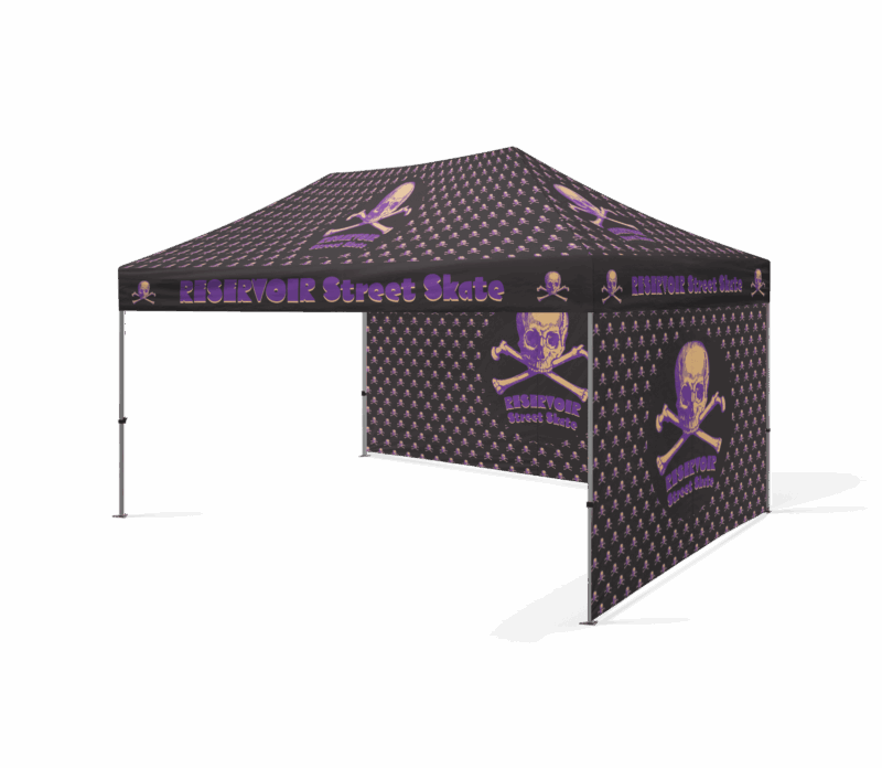 Oztrail Marquee compatible fit POLY Full Roof Printing - 3mx4.5m - Regular Print OZRPCR345 - Image 4