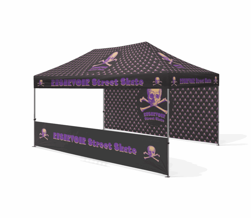 Oztrail Marquee compatible fit POLY Full Roof Printing - 3mx4.5m - Regular Print OZRPCR345 - Image 6