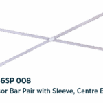 Scissor Bar Pair with Sleeve, Centre Bolt MF46SP 008