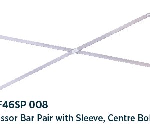 Scissor Bar Pair with Sleeve, Centre Bolt MF46SP 008
