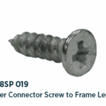Corner Connector Screw to Frame Leg MF58SP 019