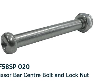Scissor Bar Centre Bolt and Lock Nut MF58SP 020
